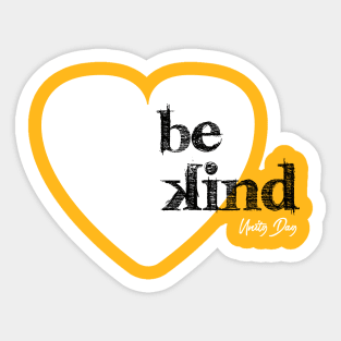 Be Kind Shirt Sticker